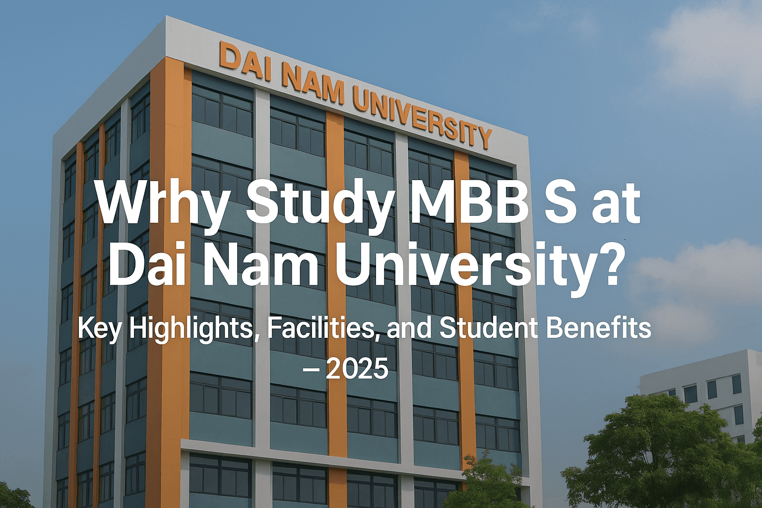 Why Study MBBS at Dai Nam University? Key Highlights, Facilities, and Student Benefits – 2025