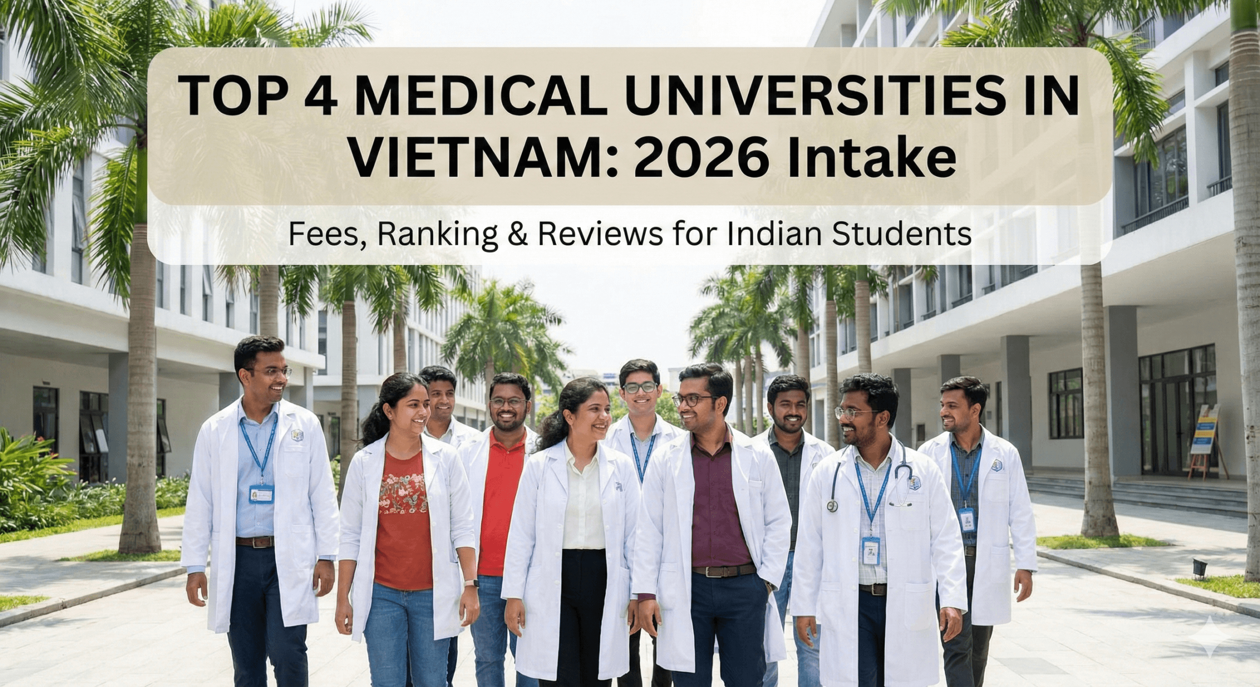 Top 4 Medical Universities in Vietnam for Indian Students (2026): Fees, Ranking & Reviews