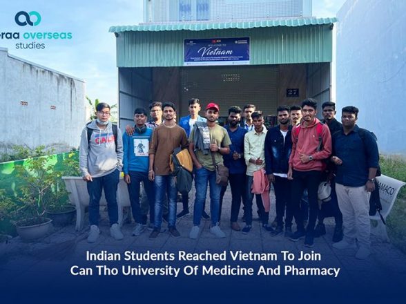 Indian Students Reached Vietnam To Join Can Tho University Of Medicine And Pharmacy For Pursuing MBBS In Vietnam.